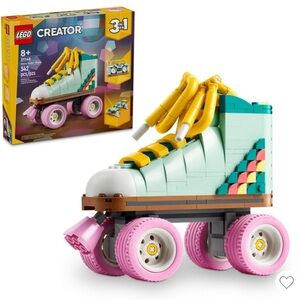 Lego Yellow and Pink Building Set Roller‎ Skate